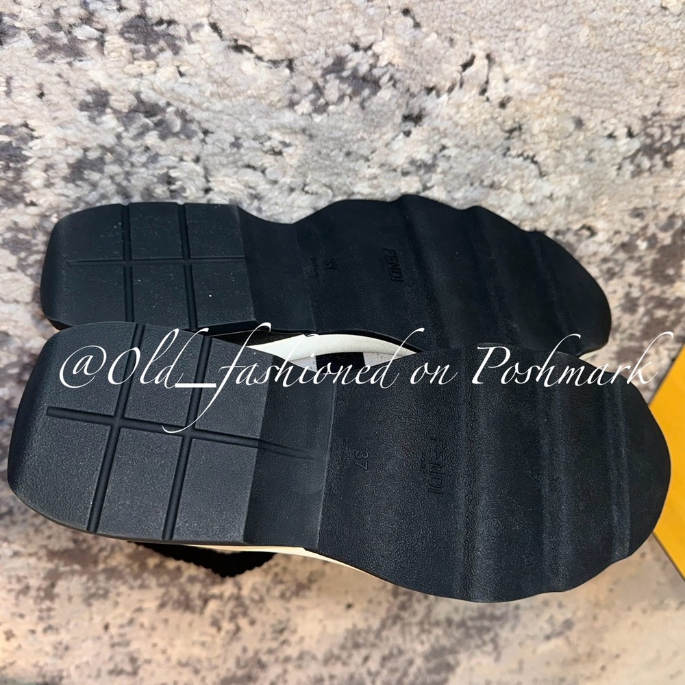 ASO Blac Chyna 🎬 - NWOT FENDI High Top Sock Sneakers - Picture 16 of 17